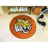 Louisiana State Fightin Tigers NCAA Basketball &acute; Round Floor Mat ( 29 &acute; ) Tiger Head &acute; - B000BDBEGA