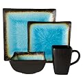 Kon-Tiki 16-pc. Dinnerware Set - Blue