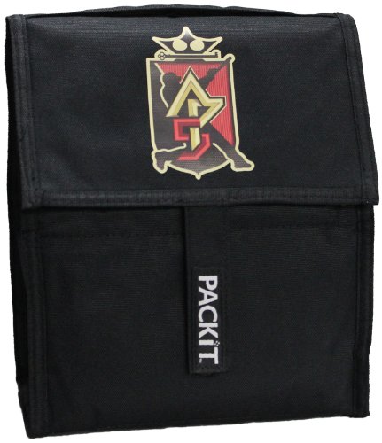 PackIt Albert Pujols Freezable Lunch Bag, Black