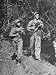 Gis on Patrol For Japanese Snipers in Jungle Near Munda, New Georgia Island, Solomons...