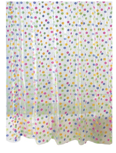 InterDesign Glee Shower Curtain Clear/Bright