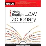 Nolo's Plain-English Law Dictionary