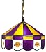 Imperial Los Angeles Lakers Licensed 16-Inch Diameter Stained Glass Pub Light