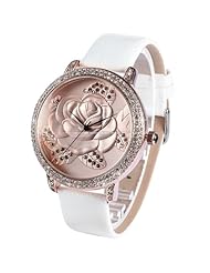 Ladies Luxury Watches White Woman Crystal Lady Women Quartz Wrist Watch
