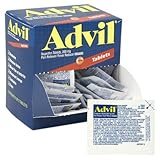Advil Pain Reliever, Individual Sealed 2 Tablets in a Packet (Box of 50 Packets) Total 100 Tablets