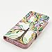 5S Case, iphone 5 5S Wallet CASE - Tree of Life Pattern Premium PU Leather Wallet Case Stand Cover with Card Slots Cash Compartment for Apple iphone 5 5S + CoolGiftCase Stylus