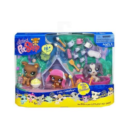 Littlest Pet Shop Figures Themed Playset Cuddliest Cozy