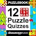 Books : Puzzlebook: 12 Christmas Puzzle Quizzes (color and interactive!)