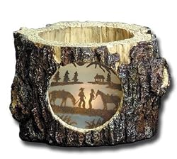 Between Friends Log Candle