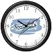 F4F Wildcat Airplane or Air Plane Wall Clock by WatchBuddy Timepieces (White Frame)