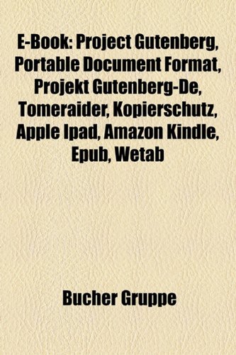 E-Book: Project Gutenberg, Portable Document 