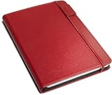 Amazon Kindle Burgundy Red Leather Cover w/ Strap (Fits 6 Display, Latest Generation Kindle)