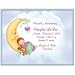 Baby : Birth Announcement Cards, Personalized - Baby in the Moon (Boy), 25 Count, 5.5?x4.25? with Envelopes