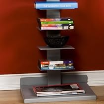 SEI Metal Spine-Style Book Tower