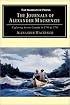 The Journals of Alexander MacKenzie: Exploring Across Canada in 1789 & 1793