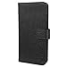 HTC One M9 Case, BUDDIBOX [Wallet Case] Premium PU Leather Wallet Case with [Kickstand] Card Holder and ID Slot for HTC One M9, (Black)