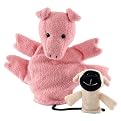 Pig with Lamb Puppet