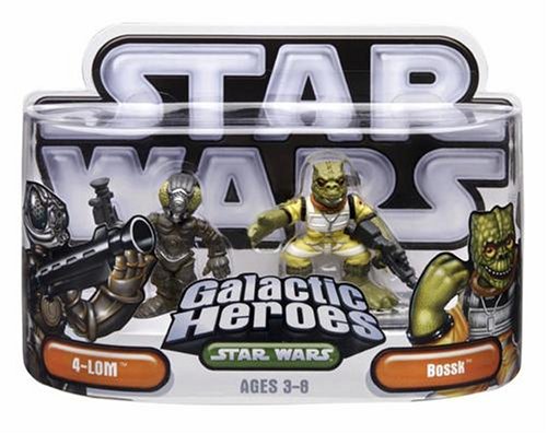 Star Wars Episode 2 Junior Figure 2 Pack 4Lom & Bossk