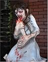 Dead Debbie Gory Cannibal Static Halloween Prop
