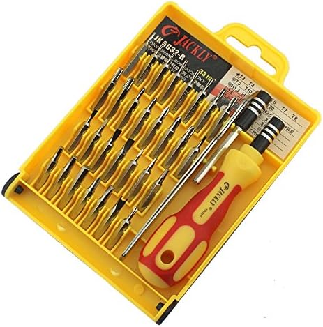 Zendoo 6032-b Screwdriver 33 in 1 Versatile Precision Electronic Hardware Repair Tools Kit for Computer Cell Phone Laptop