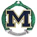 Bergamot Michigan Wolverines Holiday Ornament Set