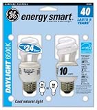GE 85393 10-Watt DayLight Bulb 2-Pack