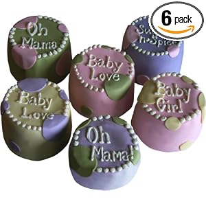 Elegant Cheese Cakes OhBaby Cakes!, Individual Cheesecake Favors, 72-Ounce Boxes (Pack of... by Elegant Cheese Cakes