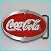 New Western Elliptic Type Coca Belt Buckle T-013