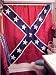 Confederate Flag Fabric Shower Curtain Rebel Dixie