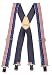 McGuire Nicholas 116 Suspender in Red White And Blue USA Flag Pattern Image