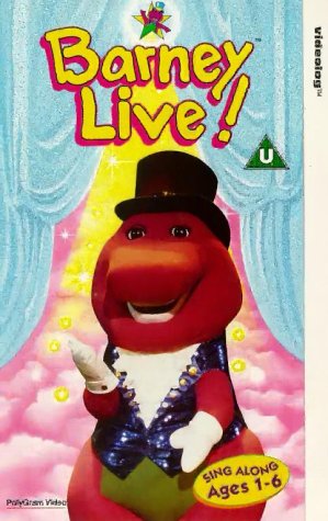 Barney-Live [VHS]
