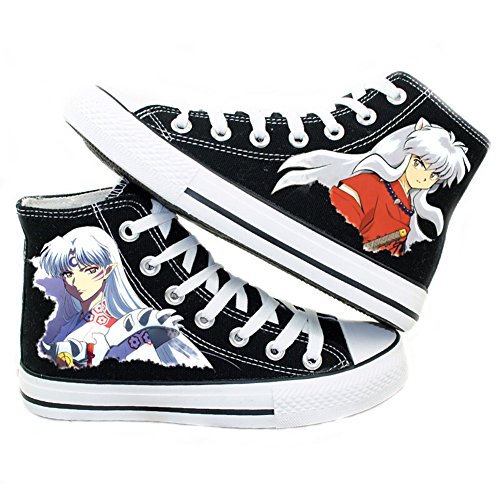 InuYasha Inuyasha: A Feudal Fairy Tale Cosplay Shoes Canvas Shoes Sneakers