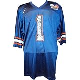 Reggie Nelson Autographed Florida Gators (Blue #1) Replica Jersey - Autographed College Jerseys