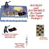 Batman Cakes - Decorating Package 2 SAVE $2.34