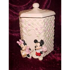 Click here to buy Lenox Mickey and Minnie Cookie Jar by Lenox Classics Mickey and Friends.