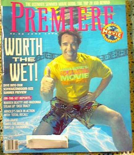 Premiere June 1990 - Schwarzenegger. Madonna, Beatty