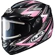 HJC Thunder with Electric Shield Women's CS-R2 Snow Snowmobile Helmet - MC-8