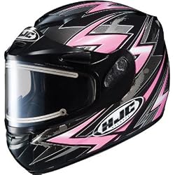 HJC Thunder with Electric Shield Women's CS-R2 Snow Snowmobile Helmet - MC-8