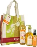Cucina Trio: Dish Washing Set: Detergent (350 ml, 11.8 fl oz) , Hand Wash (200 ml, 6.7 fl oz) , Kitchen fragrance Spray (50 ml, 1.3 fl oz) Organic