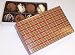 Scott's Cakes Cocoa Covered Dark & White and Dark & White Chocolate Truffles 1/2 Pound Christmas Plaid Box