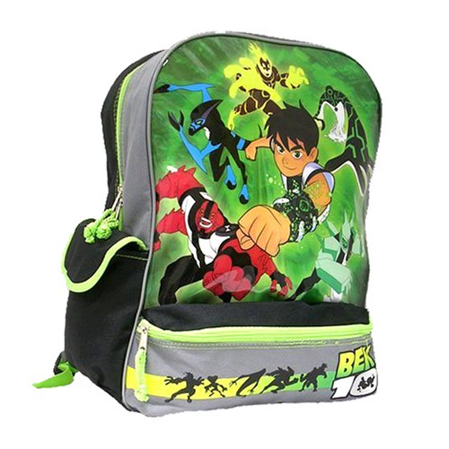Ben 10 - School Supplies - Mind Made Up Backpack with Water Bottle