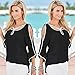 Sunward(TM) Sexy Women Irregular Off Shoulder Long Sleeve Tops Blouse (XLarge, Black)