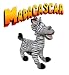 7" Madagascar Marty the Zebra Plush Celebrity Bean Bag Doll
