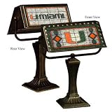 Review FansEdge  / Miami Hurricanes Glass Banker's Lamp