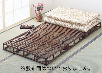 籐すのこベッド（三分割タイプ）Y913B