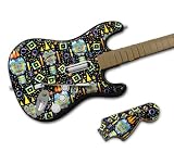 MusicSkins MS-LOU10028 Rock Band Flames Skin