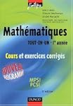 Math�matiques "Tout-en-un", 1�re ann�...