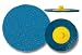 Eagle 0737-24 - 3 inch SUPER-LOC Blue Zirconium Discs - Grit 24 - 25 discs/box