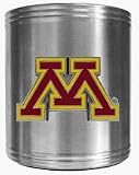 Minnesota Golden Gophers Stainless Steel Can Cooler (Set of 4)