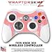 Pastel Flowers on Pink Skin by WraptorSkinz TM fits XBOX 360 Wireless Controller (CONTROLLER NOT INCLUDED)